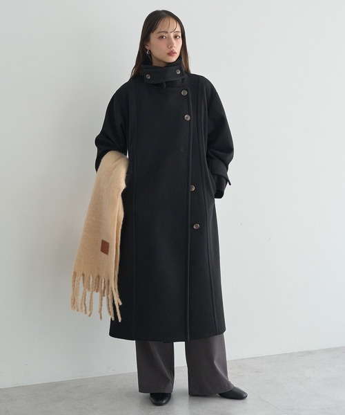 セール】【2025AW】3WAYカラーロングコート（ステンカラーコート