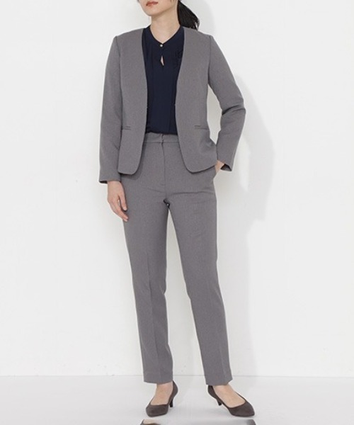 セットアップノーカラージャケット（ノーカラージャケット）｜NATURAL