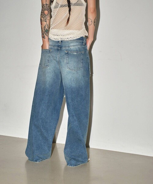 TODAYFUL/トゥデイフル】レイヤードウエストデニム/Layered Waist