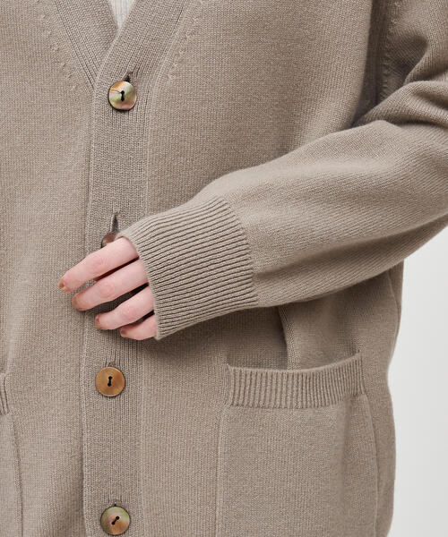 GALERIE VIE（ギャルリー ヴィー）の「ファインウールライト Vネック