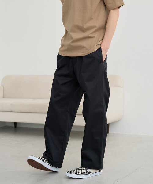 セール】【REDKAP/レッドキャップ】別注ツイルイージーワイドパンツ