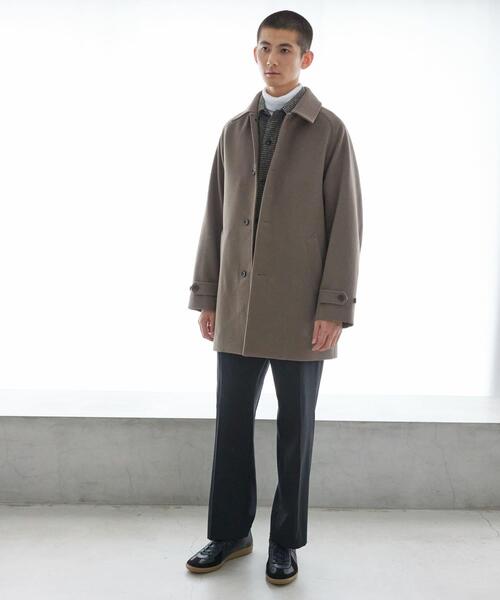 セール】『WEB限定』『蓄熱』UR TECHショートステンカラーコート