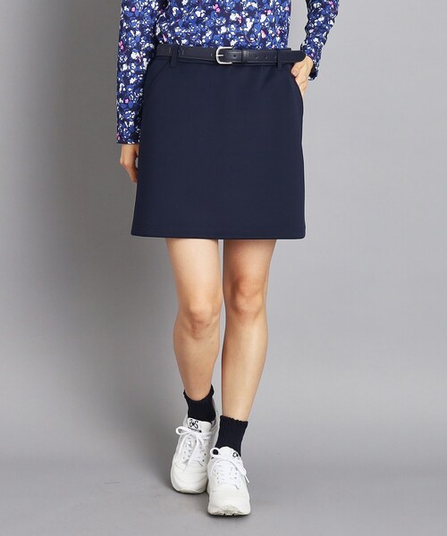 adabat（アダバット）の「◇ストレッチ素材 台形スカート（スカート