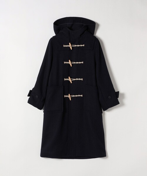 セール】SHIPS any: メルトン ロング ダッフル コート（ダッフルコート