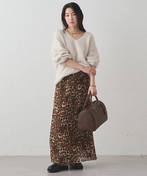 セール】FURカシミヤVニット（ニット/セーター）｜LOUNGEDRESS