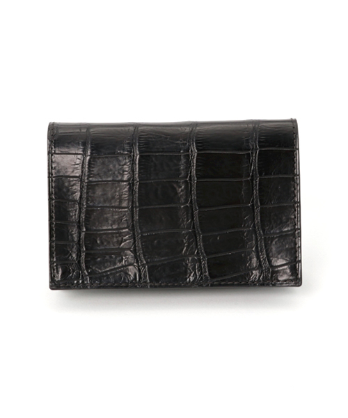 FARO（ファーロ）の「FARO クロコダイル名刺ケース CAVIRO CROCO（名刺