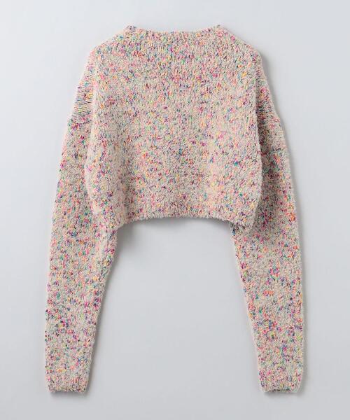 6（ロク）の「＜6(ROKU)＞マルチスラブ クルーネック ニット（ニット