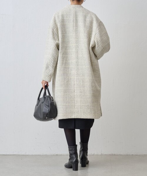 BEARDSLEY（ビアズリー）の「チェックツイードロングコート（その他