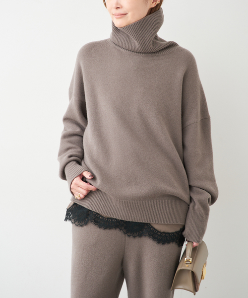 ミドルゲージタートル（ニット/セーター）｜Deuxieme Classe