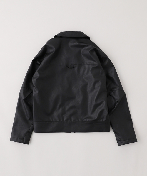 JIEDA / ジエダ】VEGAN LEATHER JACKET（ライダースジャケット