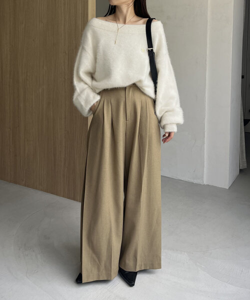 CAPRICIEUX LE'MAGE（カプリシューレマージュ）の「【C.L】FOXカシミア