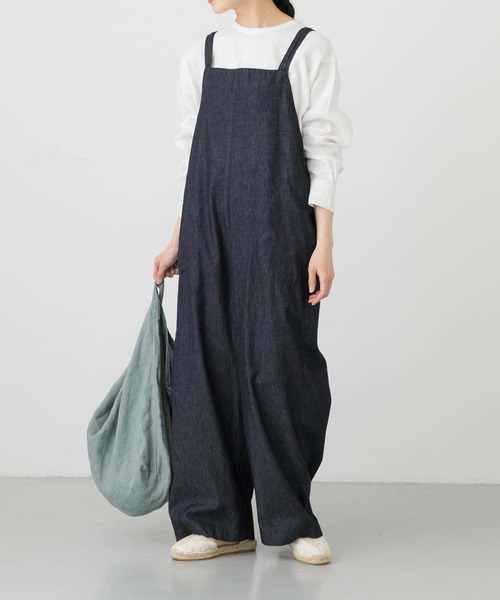 かぐれ（カグレ）の「デニムイージーサロペット（サロペット