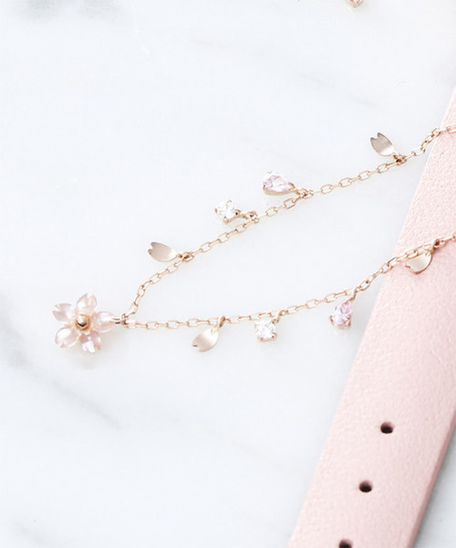 Samantha Tiara（サマンサティアラ）の「桜モチーフ ブレスレット