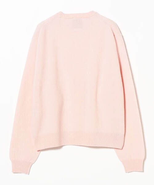 DANTON / WOMEN'S LAMBSWOOL CREW NECK KNIT PULLOVER（ニット