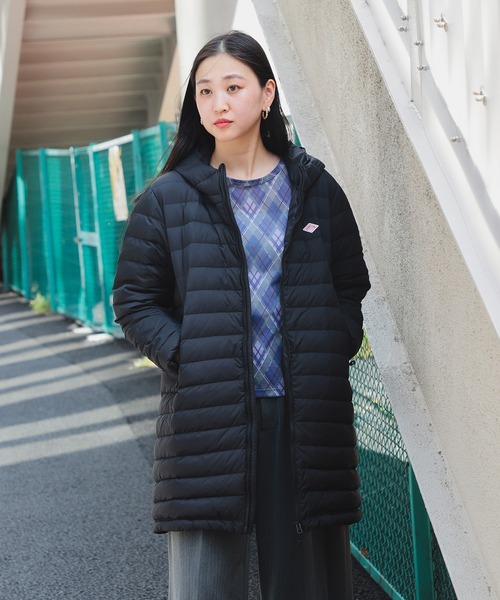 WEB限定】DANTON / MIDDLE DOWN HOODED COAT（ダウンジャケット/コート