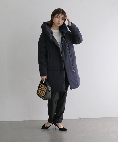 La TOTALITE（ラトータリテ）の「ショールカラーダウンコート（ダウン