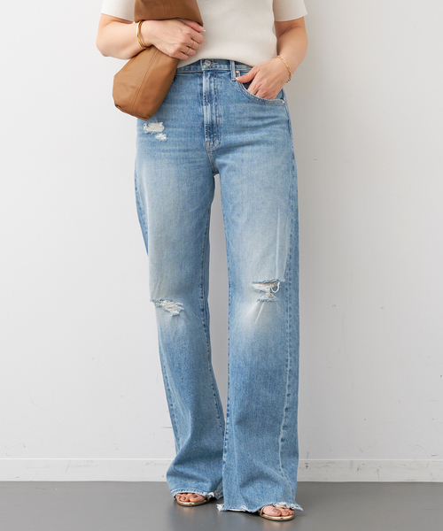 MOTHER/マザー】 THE LASSO SNEAK デニム（デニムパンツ）｜mother