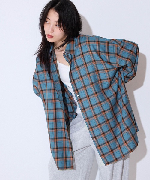 JEANASIS（ジーナシス）の「アソートチェックシャツLS/157636（シャツ