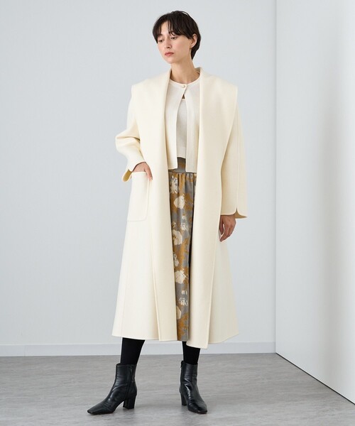 ANAYI（アナイ）の「シャルムビーバーショールカラーコート（その他