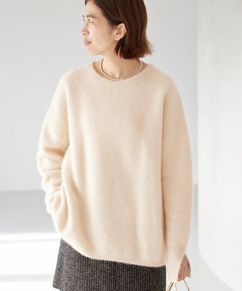 IENA（イエナ）の「fluffyファープルオーバー（ニット/セーター）」 - WEAR