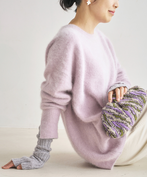 IENA（イエナ）の「fluffyファープルオーバー（ニット/セーター）」 - WEAR