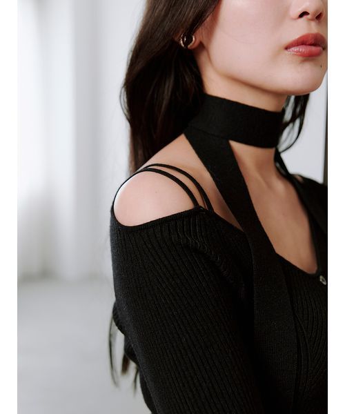 セール】タイ付きニットプルオーバー（ニット/セーター）｜SNIDEL