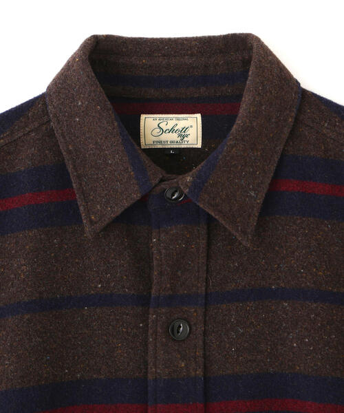 schott（ショット）の「Schott/ショット/BLANKET FLANNEL LS SHIRT