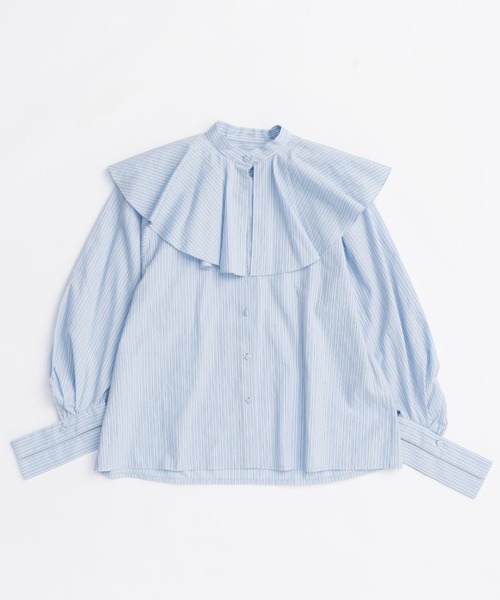 2way Ruffled Frilled Blouse/2WAYラッフルフリルブラウス（シャツ