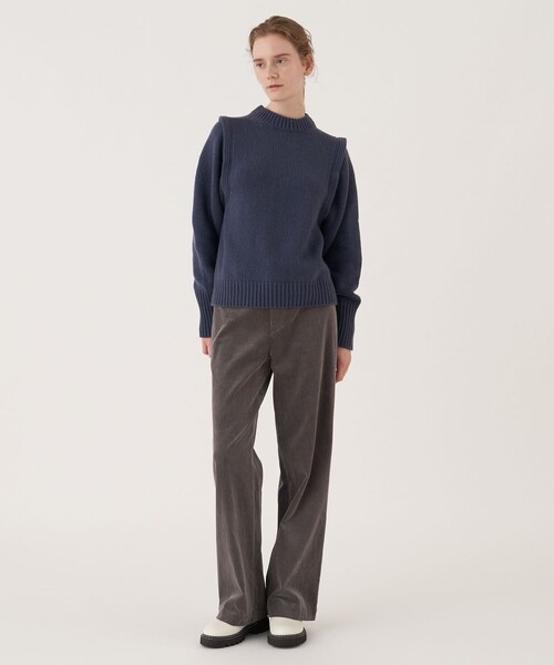 GALERIE VIE（ギャルリー ヴィー）の「ファインウール レイヤードプル