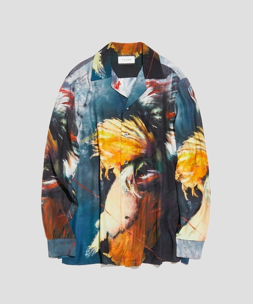 TAAKK/ターク】OIL PAINTING SHIRTS/オイルペインティングシャツ