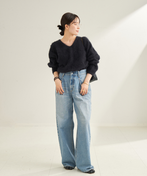 セール】Fur V Nuance プルオーバー（ニット/セーター）｜Plage