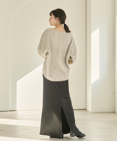 セール】Fur V Nuance プルオーバー（ニット/セーター）｜Plage