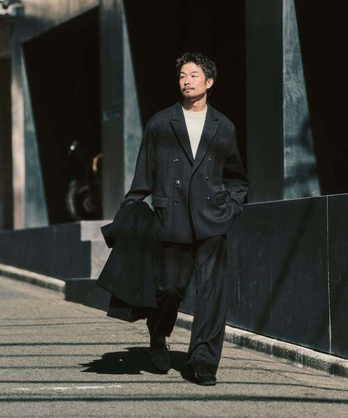 セール】T/Rツイル ダブルワイドセットアップ（セットアップ）｜417