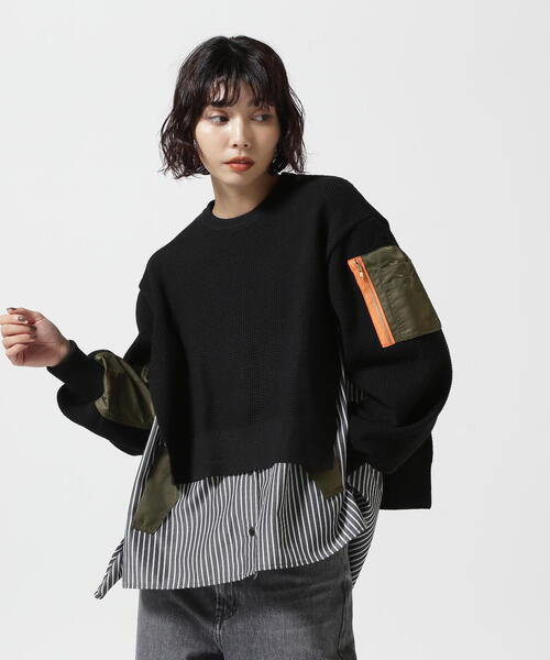 Risley（リズレー）の「Risley/リズレー/ドッキングニット（ニット