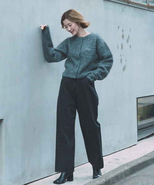 追加 LEE 別注ハイウエストルーズデニム（デニムパンツ）｜OUTDOOR