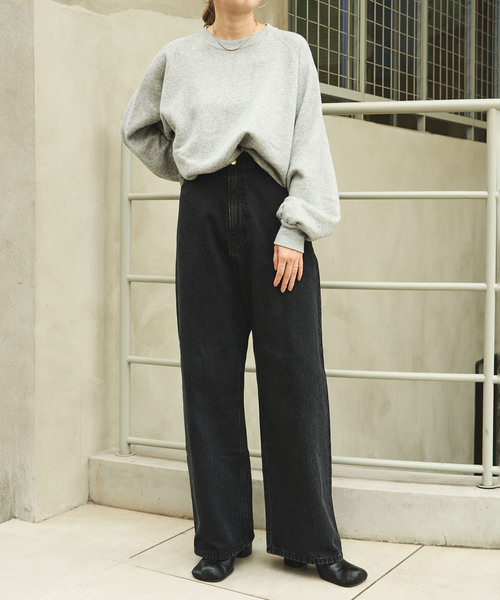 追加 LEE 別注ハイウエストルーズデニム（デニムパンツ）｜OUTDOOR