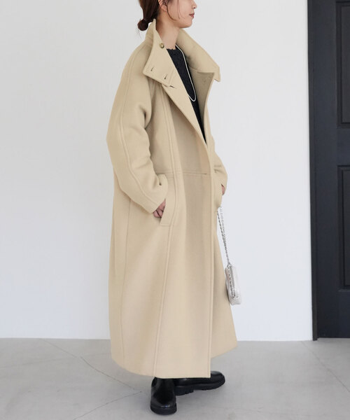 SLOBE IENA（スローブイエナ）の「スタンドコクーンコート（チェスター