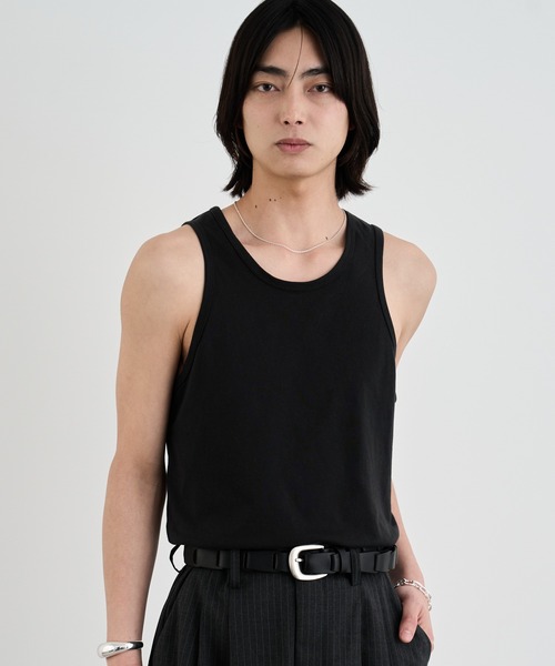 Slim fit tank top / スリムフィットタンクトップ（タンクトップ