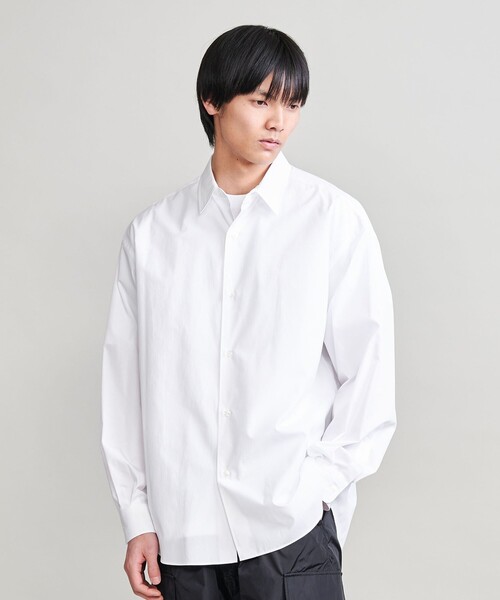 H＞ザ ユージュアル バルーンレギュラーカラーシャツ（シャツ/ブラウス