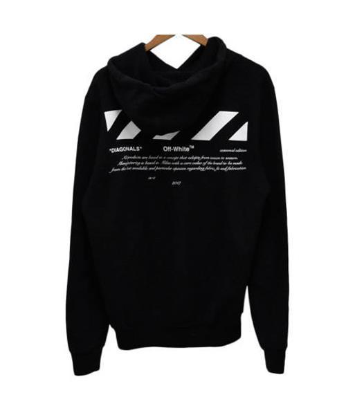 off white（オフホワイト）の「For All 01 DIAGONAL HOODIE プリント