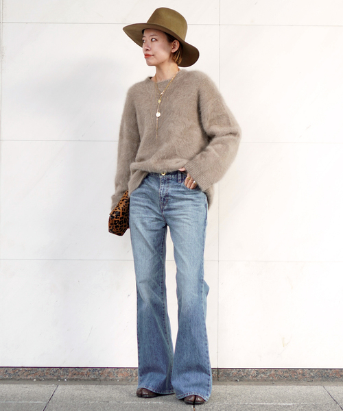 モダンフレアデニム（デニムパンツ）｜EVERYDAY I LIKE.（エヴリディ