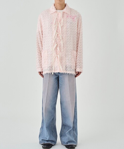 MASU/エムエーエスユー】FLUFFY PAJAMA SHIRT（シャツ/ブラウス