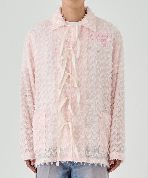 MASU/エムエーエスユー】FLUFFY PAJAMA SHIRT（シャツ/ブラウス