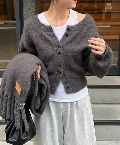 CAPRICIEUX LE'MAGE（カプリシューレマージュ）の「【前後2WAY】モヘア