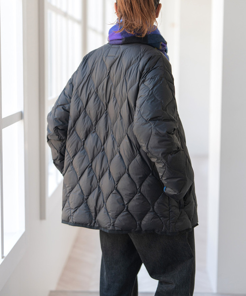 追加2》TAION / タイオン *Spick別注キルティングブルゾン（ダウン