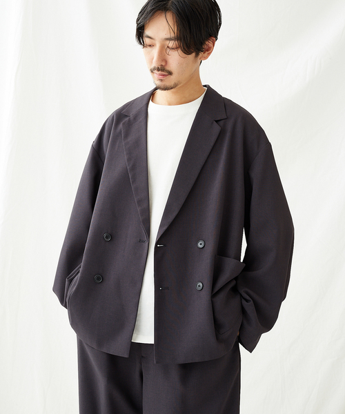 DADS】“ダブルジャケット+パンツの2点SET” トロピカル セットアップ