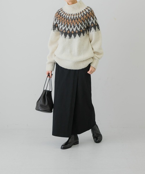 かぐれ（カグレ）の「ノルディックタートルニット（ニット/セーター