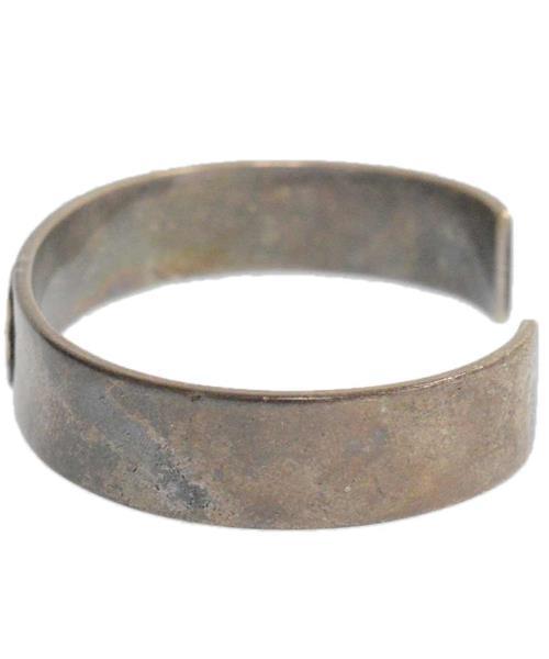 ブランド古着】金メタル付き平打ちブレスレット バングル サイズ