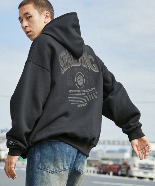 SPALDING/スポルディング 別注 ロゴ刺繍/プリント ヴィンテージライク