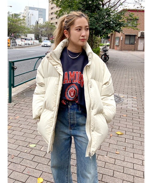 Ungrid（アングリッド）の「ミドル丈ルーズシルエットダウン（ダウン